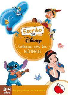 aprendo con disney. colorea con los numeros (disney. primeros apr endizajes)-9788419487230