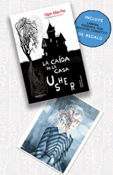 pack la caida de la casa usher (incluye lamina firmada por agustin comotto)-edgar allan poe-9788419735430