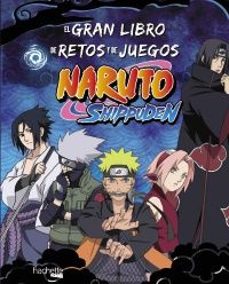 el gran libro de retos y de juegos naruto shippuden-9788419804730