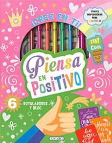 ¡cree en ti! piensa en positivo. lettering-9788419907530