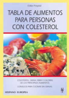 tabla de alimentos para personas con colesterol-edita pospisil-9788425514630