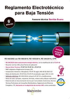 reglamento electrotecnico para baja tension (6ª ed)-9788426727930