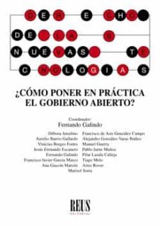 ¿como poner en practica el gobierno abierto?-9788429021530