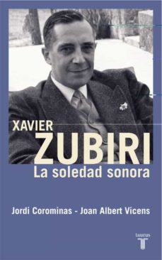 xavier zubiri: la soledad sonora-9788430606030