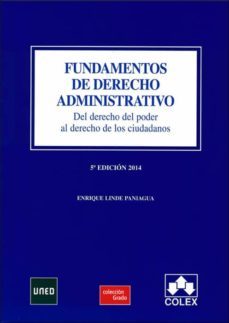 fundamentos de derecho administrativo. 5ª edicion 2014-9788436264630