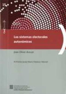 los sistemas electorales autonomicos-9788439387930