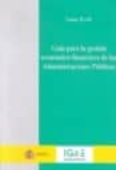 guia para la gestion economico-financiera de las administraciones publicas-9788447605330
