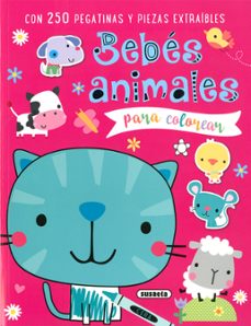bebes animales para colorear-9788467784930