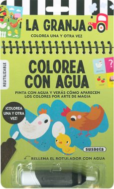 la granja. colorea con agua-9788467786330