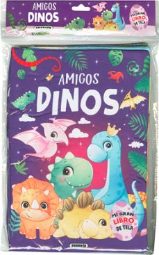 amigos dinos (mi gran libro de tela)-9788467795530
