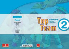top team 2º primaria. flashcards ingles-9788468215730