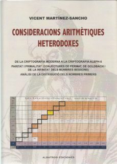 consideraciones aritmetiques heterodoxes-vicent martinez sancho-9788472743830