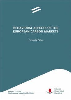 behavioral aspects of the european carbon markets-fernando palao sanchez-9788481029130