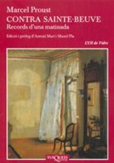 contra sainte - beuve: records d una matinada-marcel proust-9788483104330