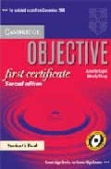 objective first certificate: students book wiht answers and 100 tips wirting booklet pack spanish edition-9788483234730