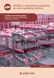 (i.b.d.) inai0108 almacenaje y expedicion de carne y productos carnicos carniceria y elaboracion de productos carnicos          manda)-9788483646830