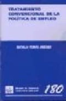 tratamiento convencional de la politica de empleo-natalia tomas jimenez-9788484569930