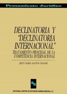 declinatoria y "declinatoria internacional"-9788487191930