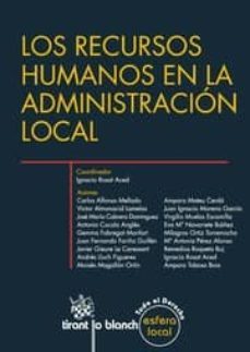 los recursos humanos en la administracion local-jose ignacio rosat aced-9788490049730
