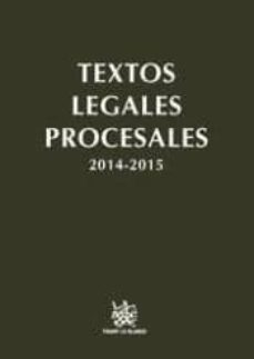 textos legales procesales 2014-2015 (5 vols.)-9788490862230