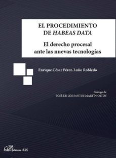 el procedimiento de habeas data-enrique cesar perez luño robledo-9788491482130