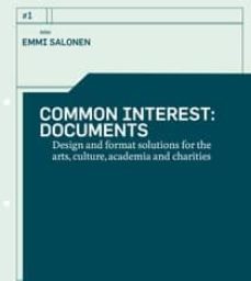 common interest: documents-emmi salonen-9788492643530