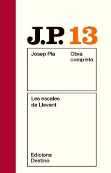 les escales de llevant-josep pla-9788497101530