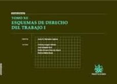 tomo xii esquemas de derecho del trabajo i-9788498762730