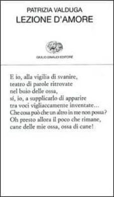lezione d amore-patrizia valduga-9788806169930