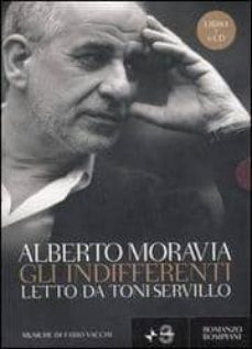 gli indifferenti letto da toni servillo (con 6 cd audio)-9788845259630
