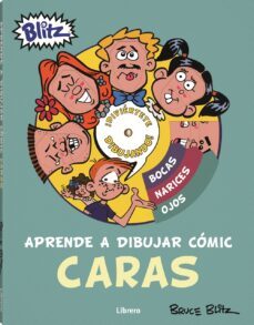 aprende a dibujar comic: caras-bruce blitz-9789463594530
