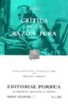 critica de la razon pura (12ª ed.)-9789700738130