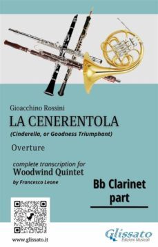 bb clarinet part of "la cenerentola" for woodwind quintet (ebook)-9791220859530