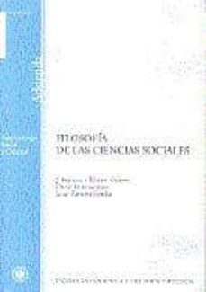 filosofia de las ciencias sociales: addenda (uned) (59505ad01a01)-david teira serrano-jesus zamora bonilla-j. francisco alvarez alvarez-2910010765340
