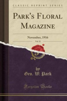 parks floral magazine, vol. 52-9780259891840
