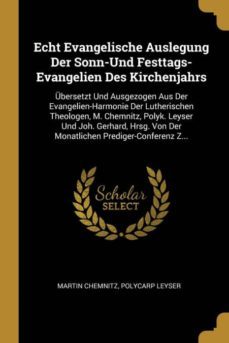 echt evangelische auslegung der sonn-und festtags-evangelien des kirchenjahrs-9780270769340