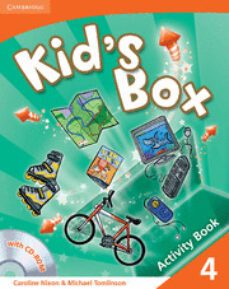 kid s box level 4 activity book with cd-rom (portugal)-9780521131940