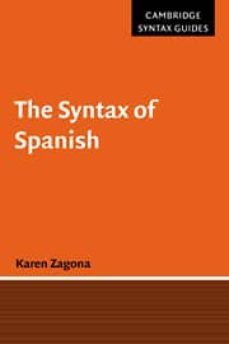 the syntax of spanish-karen zagona-9780521576840