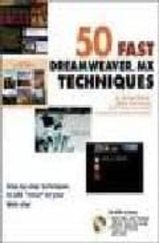 50 fast dreamweaver mx techniques (includes cd)-janine warner-9780764538940