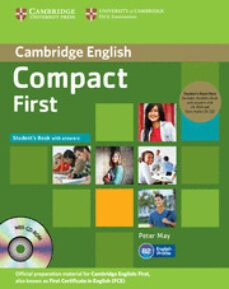 compact first students book pack (students book with answers an d cd-rom and audio cds)-9781107649040