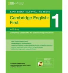 exam essentials: cambridge first practice tests 1 w/o key + dvd- rom-9781285744940
