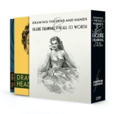 drawing the head and hands & figure drawing (box set)-andrew loomis-9781789095340