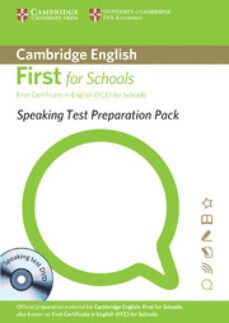 speaking test preparation pack for first for schools paperback with dvd-9781907870040