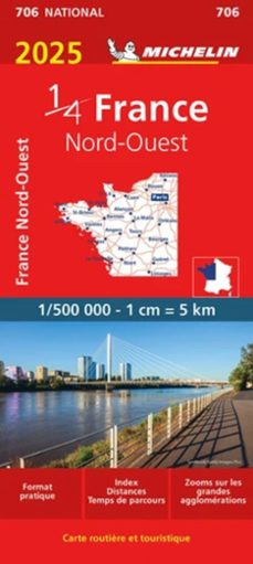 mapa national france nord-ouest 11706 2025-9782067265240