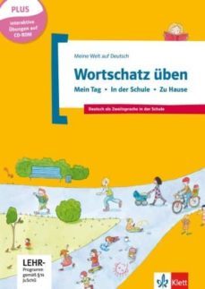 mein tag in der schule zu hause+cd rom-9783126748940