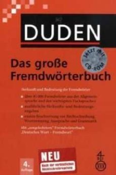 duden das groe fremdworterbuch, m. cd-rom-9783411041640