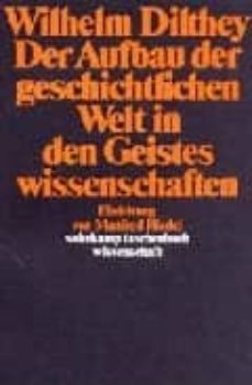 der aufbau der geschichtlichen/welt in den geistes wissenschaften-9783518279540
