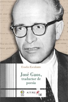 jose gaos, traductor de poesia (ebook)-9786078918140