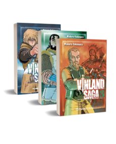 pack vinland saga nº 1+2+3-makoto yukimura-9788411407540