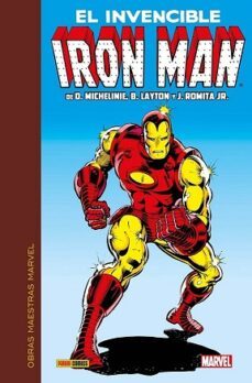 el invencible iron man de michelinie y romita jr obras maestras marvel-9788411504140